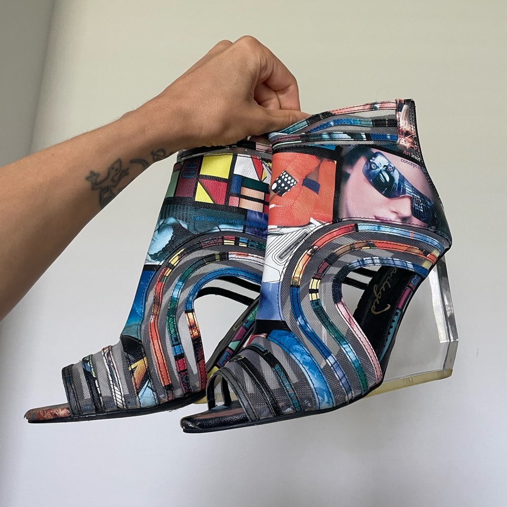 Privileged Artistic Wedge Heels